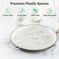 Dealusy spoon handle texture detail offering improved grip and control