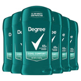 Degree front packaging showing stick and branding for quick recognition