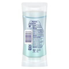 Degree Sexy Intrigue side label with ingredients and usage info visible