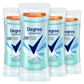 Degree front packaging showing 4-count for long-lasting value