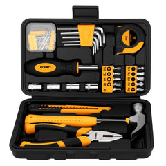 DEKOPRO front open toolbox showing organized tools for quick repairs