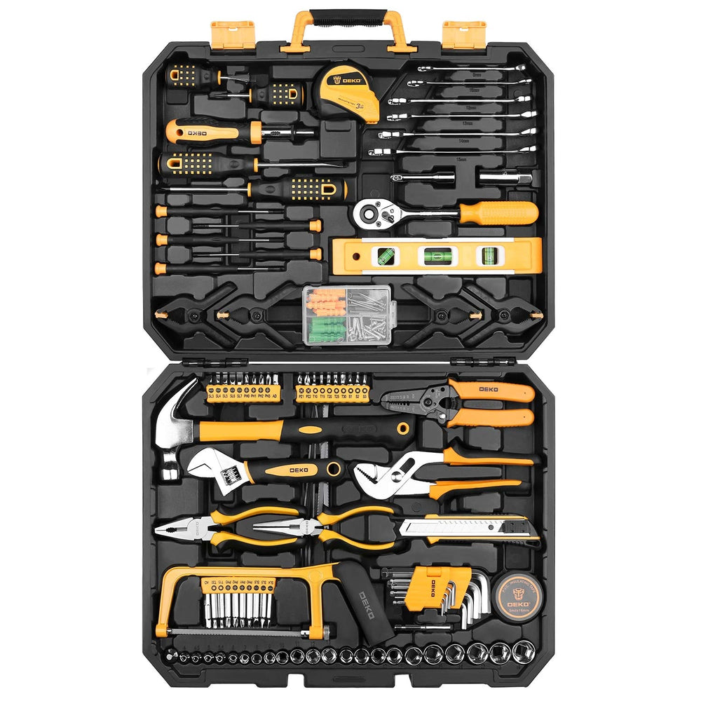 DEKOPRO open toolbox showing organized tools and quick access benefit