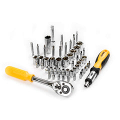 DEKOPRO screwdriver bits detail showing variety for multiple fasteners