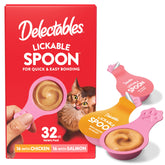 Delectables front packaging showing variety pack and benefits