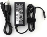 Dell 65W adapter front view showing compact design and brand advantage