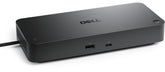 Dell Pro dock front view showing ports and compact design benefits