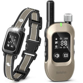 Delupet front view of collar and remote showing kit and convenience