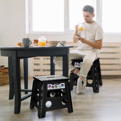 Delxo anti-slip rubber feet detail providing floor grip and stability