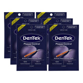 DenTek front packaging showing 16-count pack and plaque control benefit