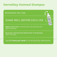 DermAllay creamy oatmeal texture close-up demonstrating gentle lather