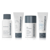 Dermalogica kit front packaging showing full travel regimen and clear benefits