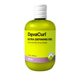DevaCurl front packaging showing product and volume benefit definition