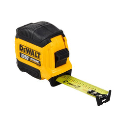 DEWALT blade extended displaying fractional graphics for faster measurements benefit