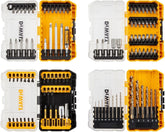 DEWALT drill bit set front packaging showing contents and case for easy selection