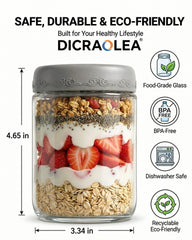 DicraoLea silicone lid close-up showing airtight seal for spill prevention