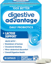 Digestive Advantage front bottle showing label and benefit information