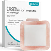 Dimora front packaging 5x5 showing product and quantity, clear wound protection benefit