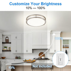DINGLILIGHTING mounted in a kitchen providing bright task-friendly lighting