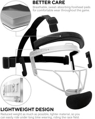 Dinictis padded lining and chin cup delivering comfort and secure fit