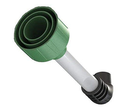 Diyvac ribbed elbow detail demonstrating secure 1-inch connection and grip