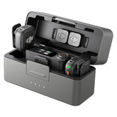 DJI Mic 3 front kit view showing dual transmitters practical portability