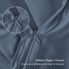 DKBslik silk fabric close-up showing smooth texture and gentle glide benefit