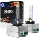 DMEX D3S front view of two bulbs showing shape and finish for reliable fit