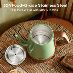 DmofwHi stainless steel interior emphasizing food-grade 304 durability and purity