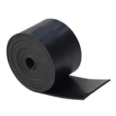DOBTIM rubber roll front view showing full 3-inch width and black finish for versatile use