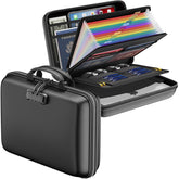 DocSafe front view showing hard-shell case and professional finish for durable protection