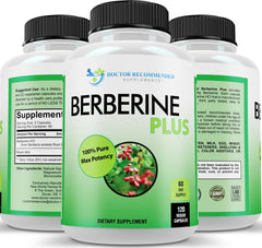 DOCTOR RECOMMENDED SUPPLEMENTS front packaging showing bottle and label benefit clarity