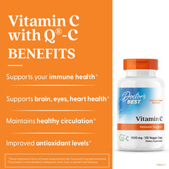 Doctor's BEST open bottle with capsules spilling to show capsule count and convenience