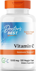 Doctor's BEST front bottle view showing label and 120 veg caps for clear identification
