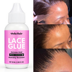Dolahair medium brown mousse pump for even lace tinting and blend