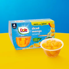 Dole stacked cups in pantry illustrating space-saving storage
