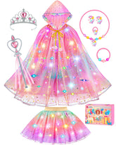 DOLNOW front packaging showing full princess set and gift-ready box