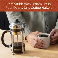 Don Francisco's close-up of ground texture illustrating even grind for balanced extraction