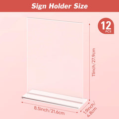 Dooiclear side-loading close-up showing easy insertion and quick sign changes