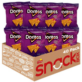 Doritos front packaging showing Spicy Sweet Chili flavor and bold branding for quick ID