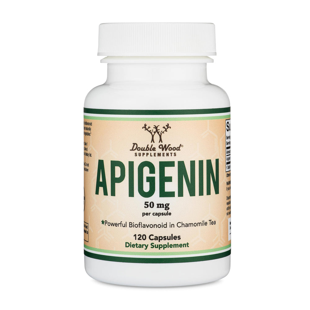 Double Wood Supplements bottle front label showing product name and size for clarity