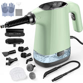 DOURARY front view handheld steamer showing compact design and grip benefit