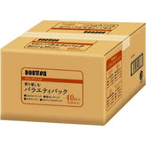 ドトール front packaging showing 40-pack and variety labeling for easy selection
