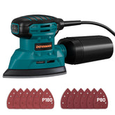 DOVAMAN detail sander front view showing compact design and power
