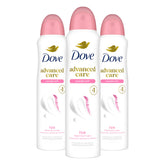 Dove front packaging of Advanced Care Powder Soft showing benefit of soft skin