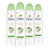 Dove Cool Essentials front packaging showing product benefits and scent