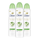 Dove antiperspirant cool essentials front packaging showing product benefits