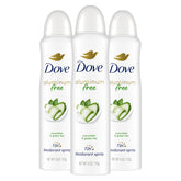 Dove front packaging showing cucumber and green tea scent and benefit of freshness