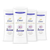 Dove front packaging showing the 4-pack and benefits