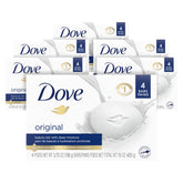 Dove Original Beauty Bar front pack showing brand and count for easy identification and savings