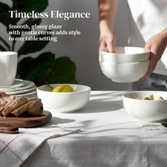 DOWAN stacked bowls demonstrating space-saving and neat storage